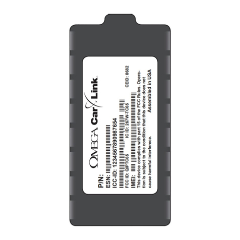 Omega Carlink OMEGA-CARLINK Installation & Testing Booklet