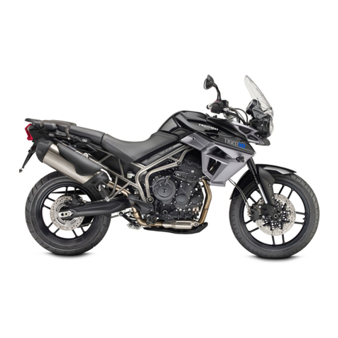 Triumph Tiger XR Owner's handbook