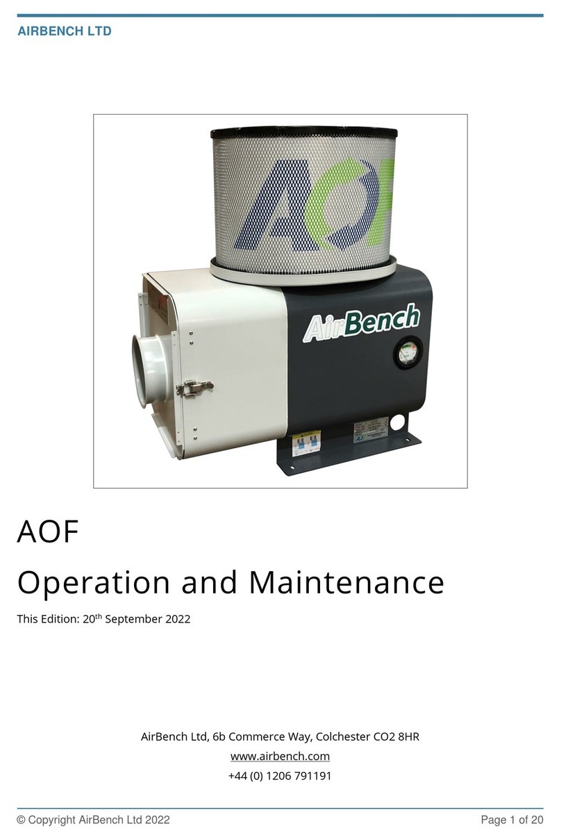 AirBench AOF Operation and maintenance manual