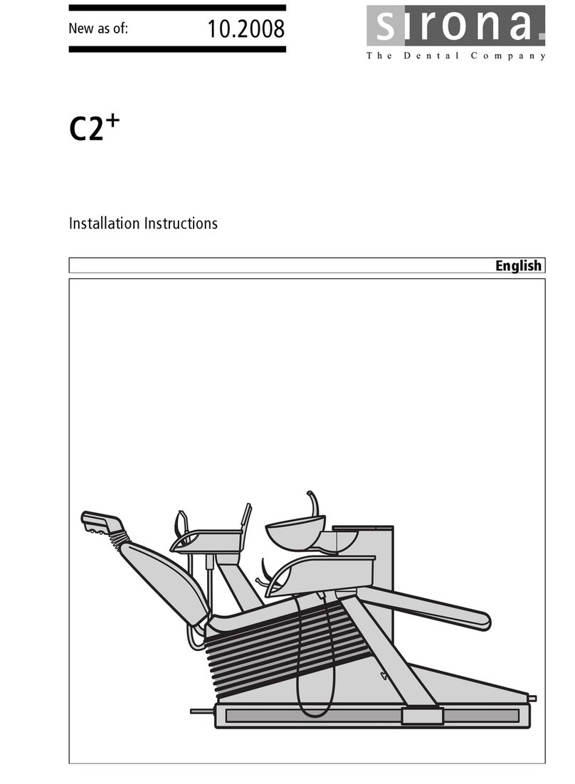 Sirona C2+ User manual Sirona C2+ User manual