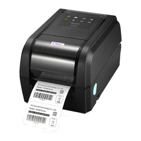 TSC PRINTONIX AUTO ID TX210 Series User manual