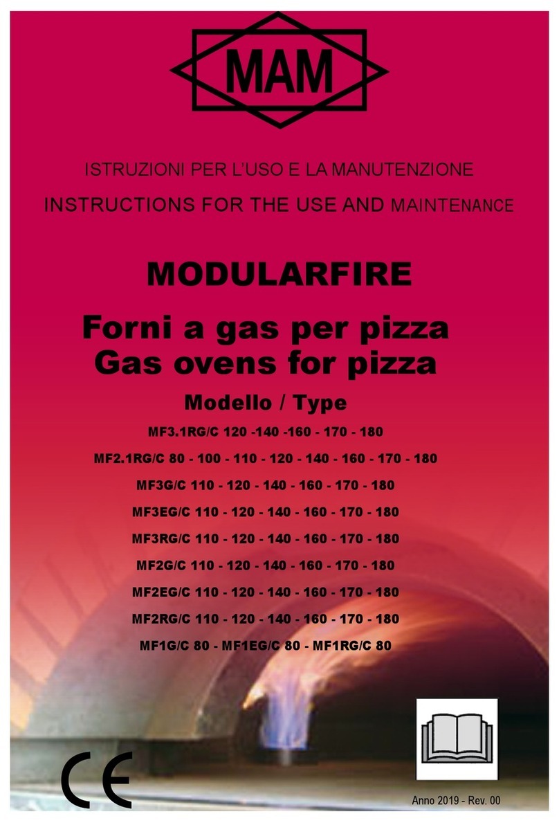 MAM MF3.1RG/C 120 Instructions for the use and maintenance