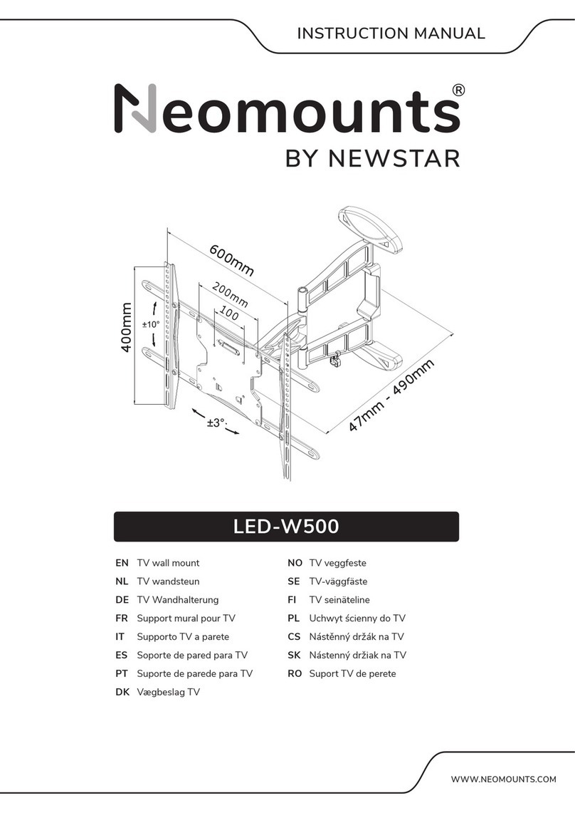 New Star Neomounts LED-W500 instruction manual