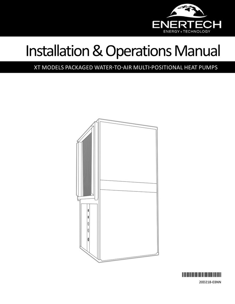 Enertech XT Series User manual