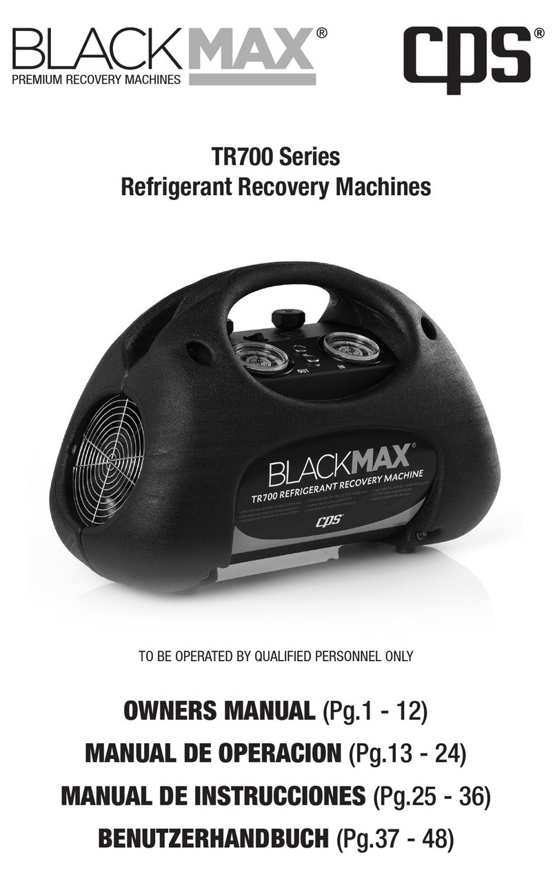 CPS BlackMax TR700 Series owner's manual