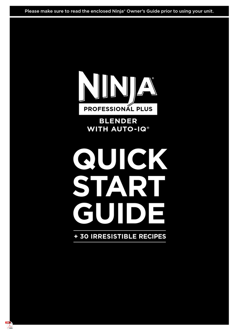 Ninja PROFESSIONAL PLUS BL480 User manual