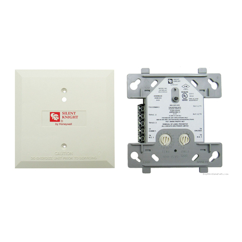 Honeywell SILENT KNIGHT IDP-Relay User manual