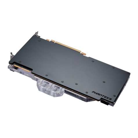 Phanteks GLACIER G3090Ti MSI User manual Phanteks GLACIER G3090Ti MSI User manual