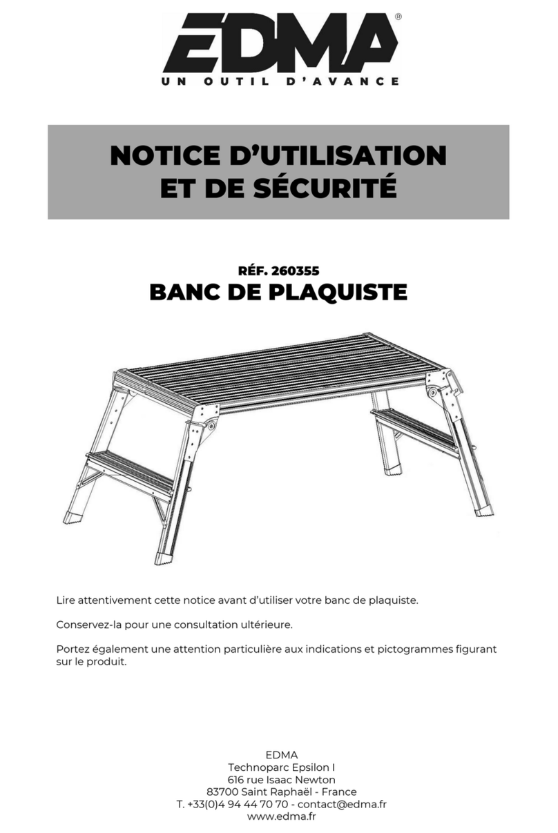 EDMA 260355 Operating and safety instructions