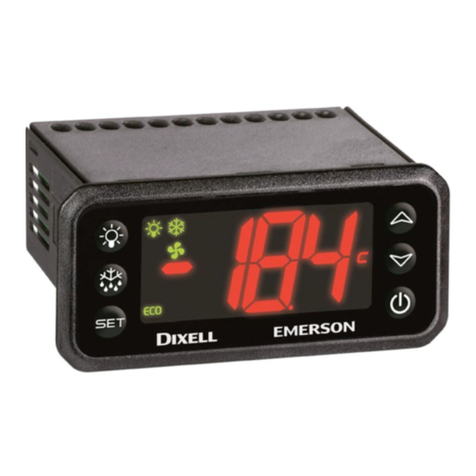 Emerson Dixell XRi60CH Installing and operating instructions