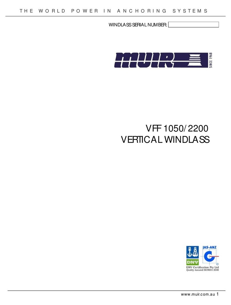 Muir VFF 1050 manual