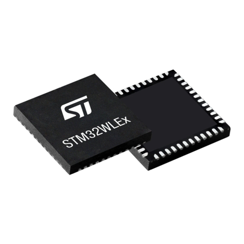 STMicroelectronics STM32WLEx User manual