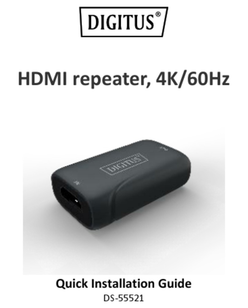 Digitus DS-55521 Quick installation guide