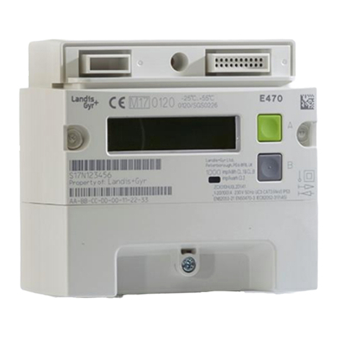 Landis+Gyr E470 Series user manual