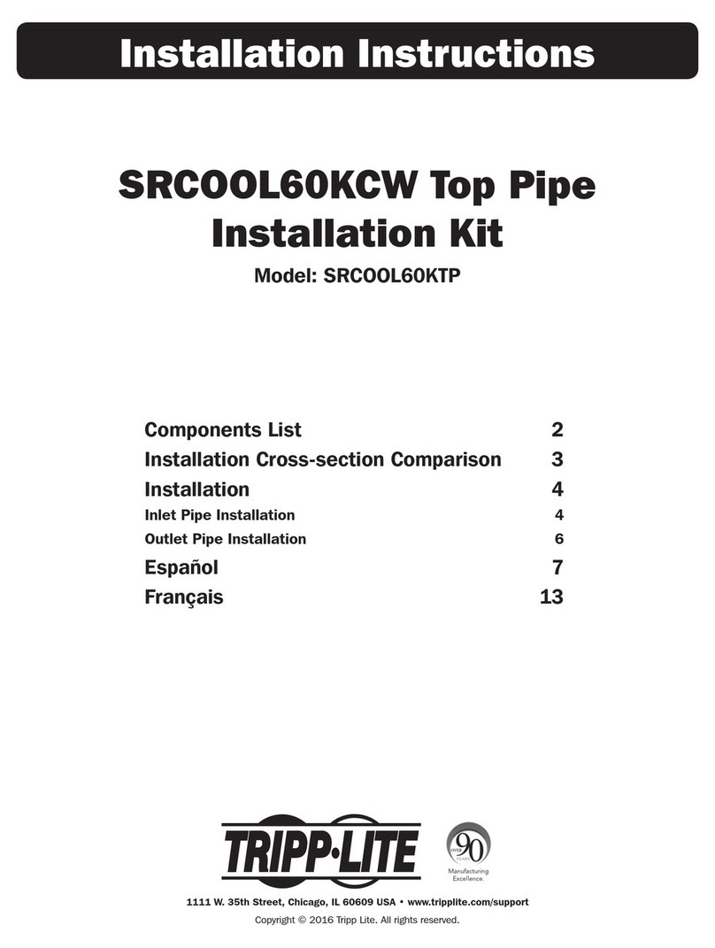 Tripp Lite SRCOOL60KCW User manual