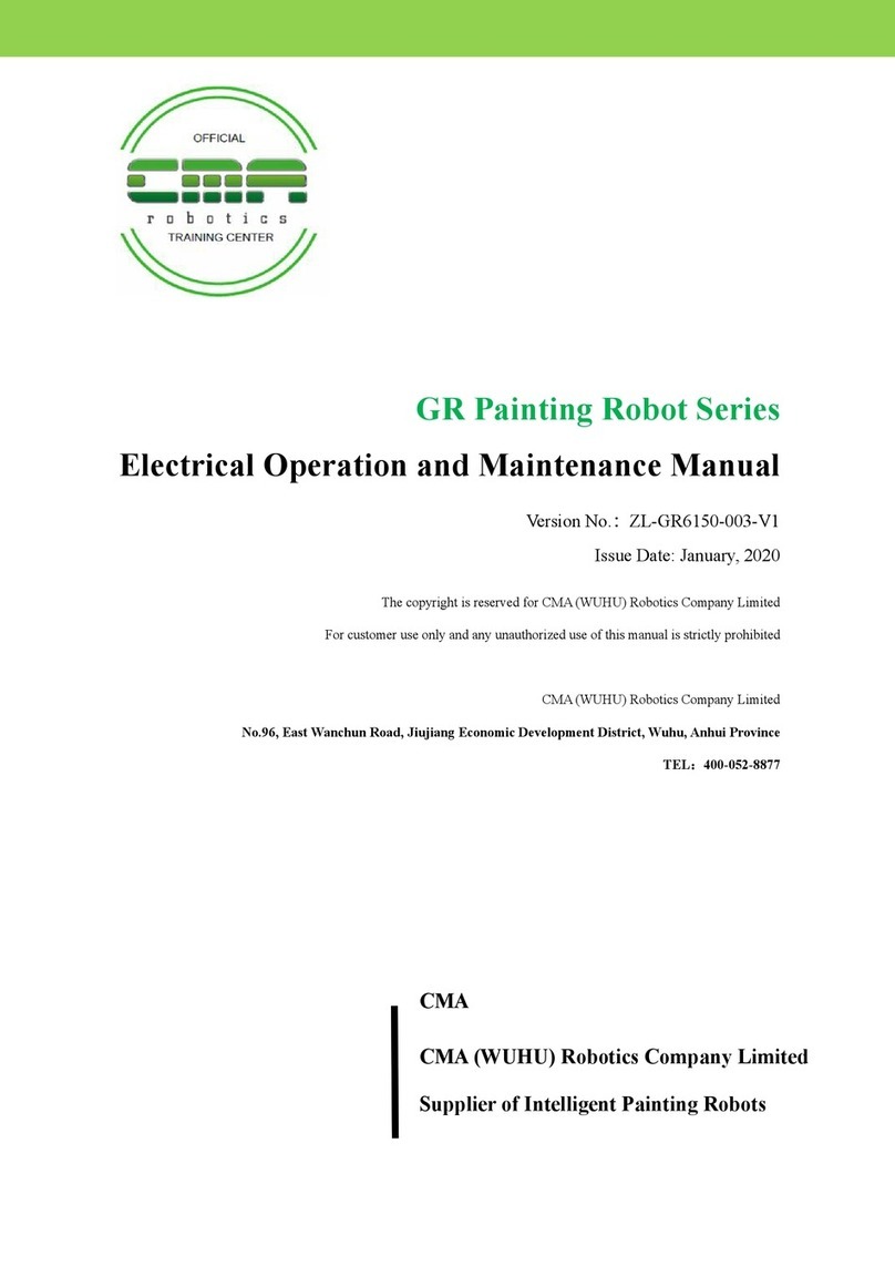 CMA Dishmachines GR Series Operation and maintenance manual