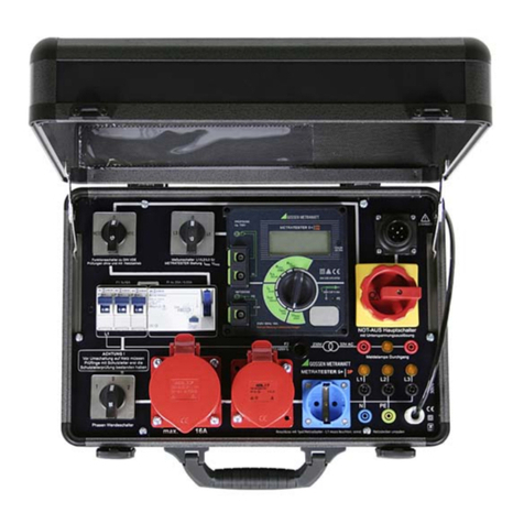 Gossen MetraWatt METRATESTER 5+ User manual