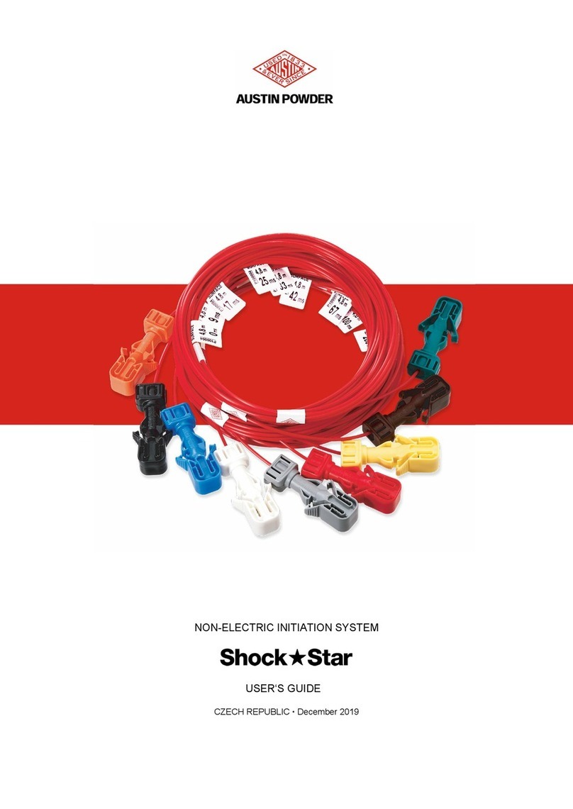AUSTIN POWDER Shock Star user guide