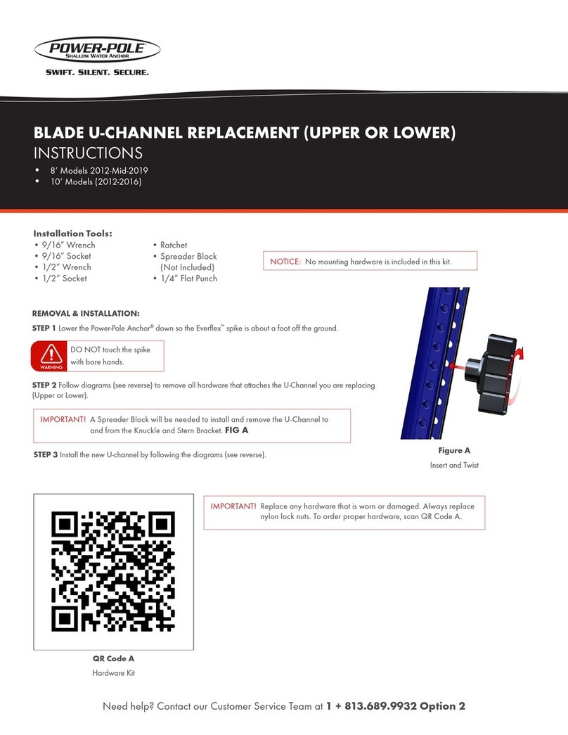Power-Pole 8 User manual