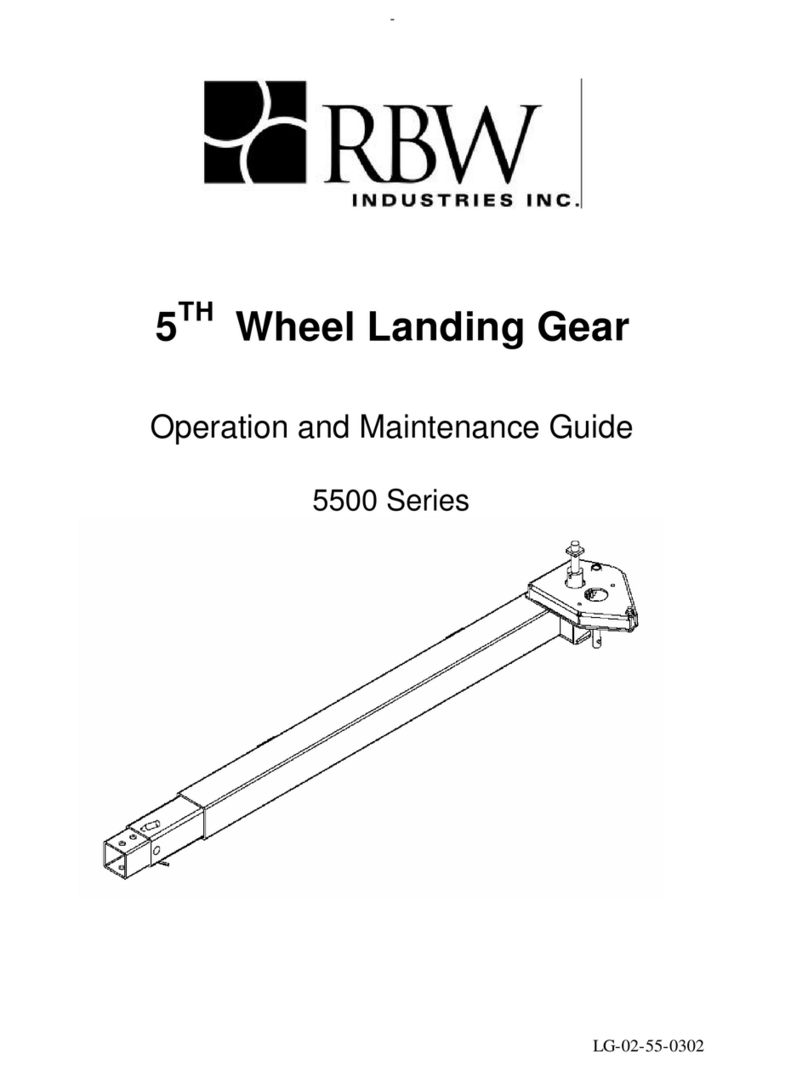 RBW 5500 Series Operation and maintenance guide
