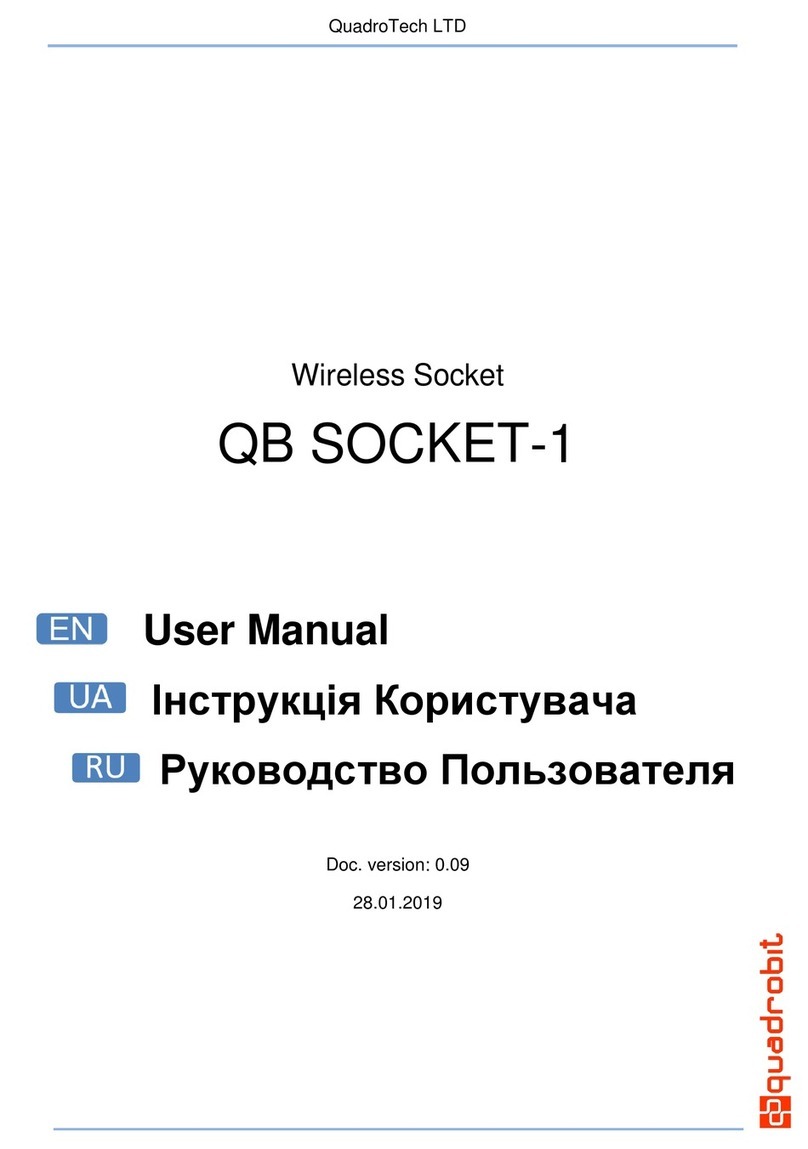QuadroTech QB SOCKET-1 user manual
