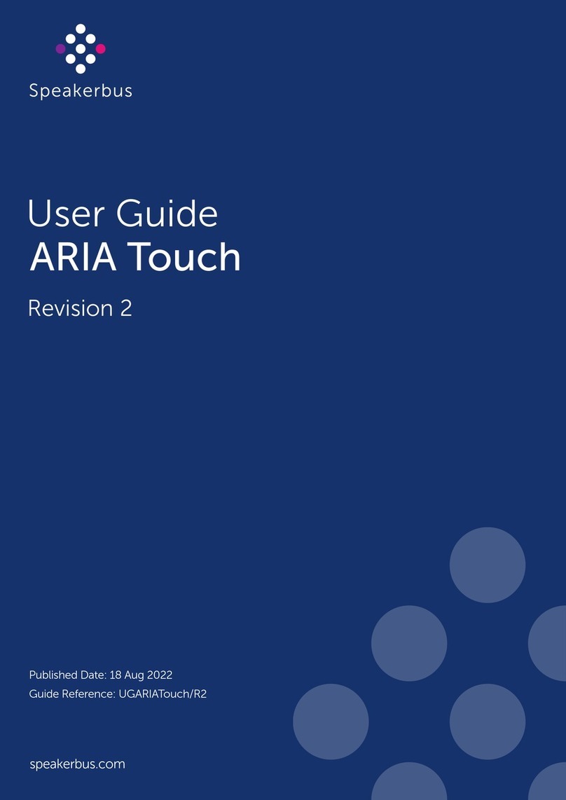 Speakerbus ARIA Touch user guide