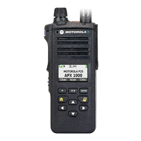 Motorola APEX1000 User manual Motorola APEX1000 User manual