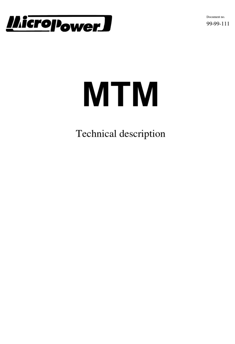MICRO-POWER MTM Technical description