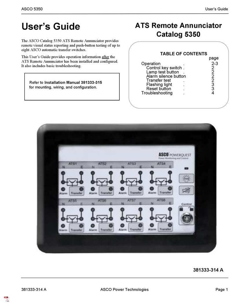 Asco 5350 user guide