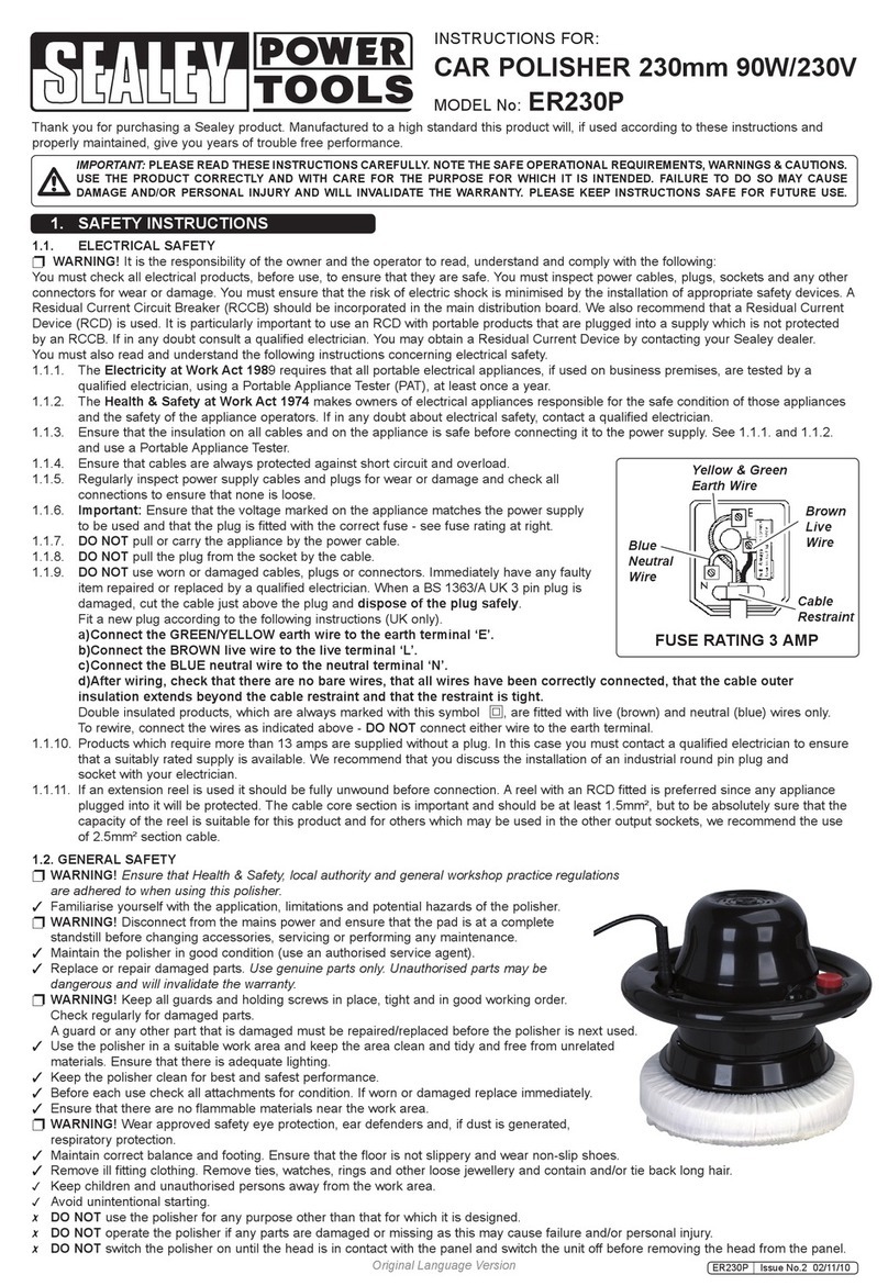 Sealey ER230P instructions