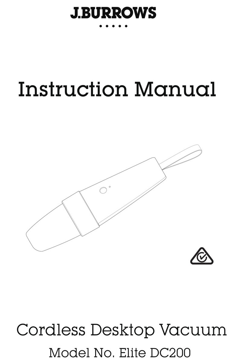 J.Burrows Elite DC200 instruction manual