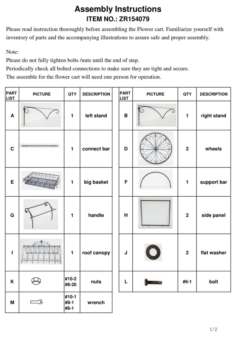 Zaer ZR154079 Assembly instructions