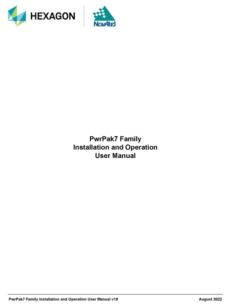 Hexagon NOVATEL PwrPak7 Installation and Operation User Manual