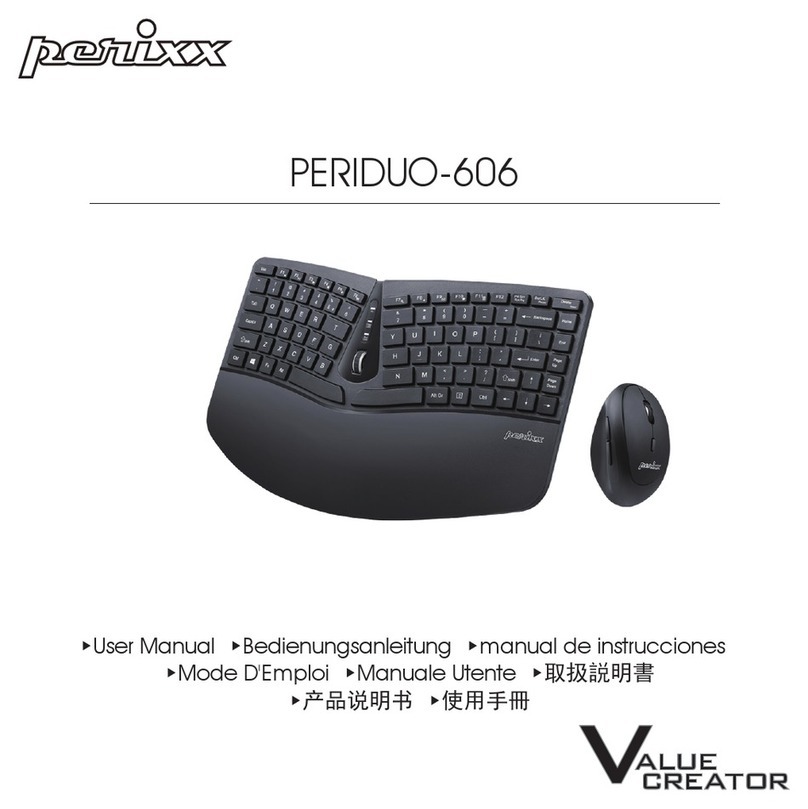 perixx PERIDUO-606 user manual