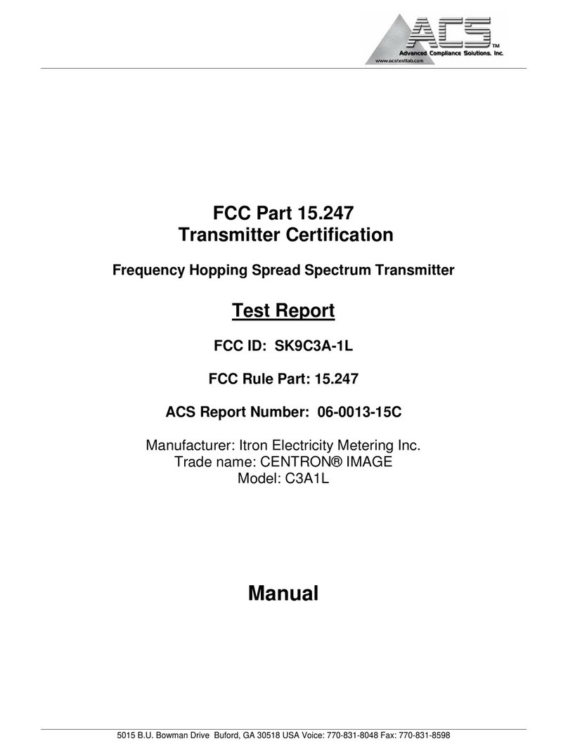 ITRON CENTRON CP1S Use and care manual