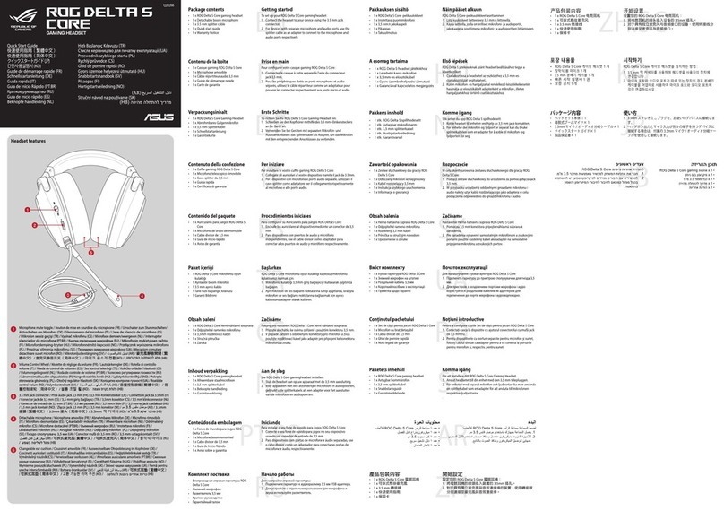 Asus ROG DELTA S User manual