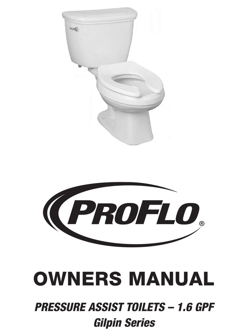 ProFlo Gilpin Series owner's manual
