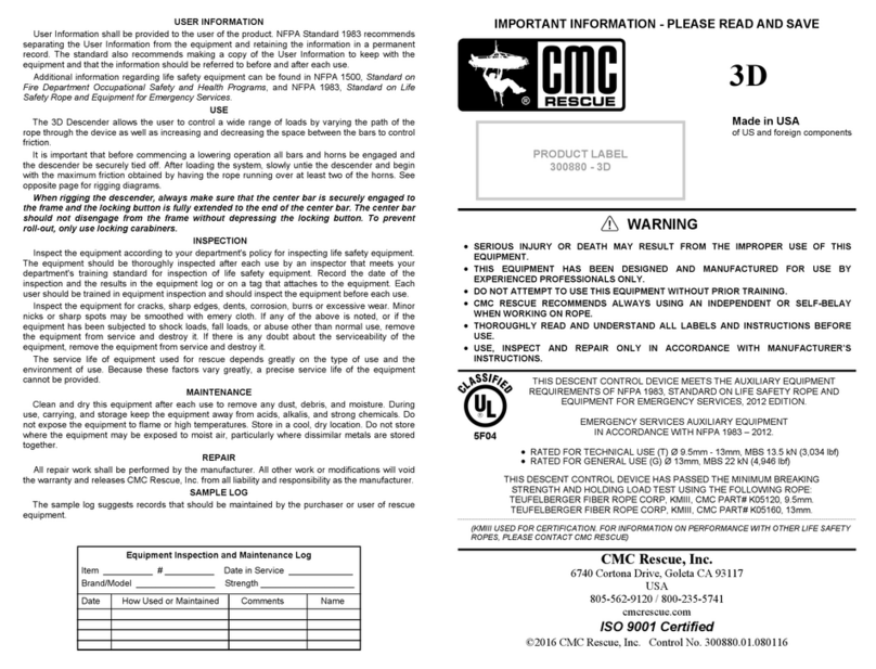 CMC Rescue 3D Operating manual