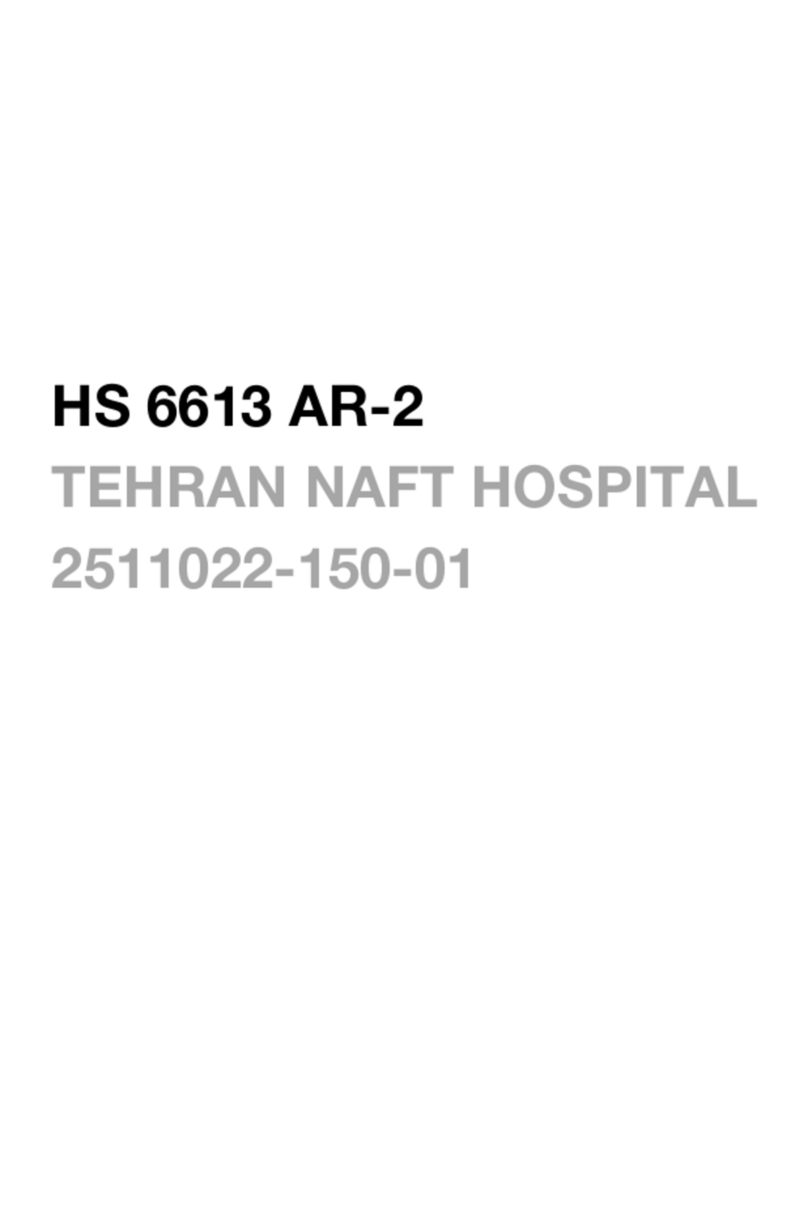 Getinge HS 6613 AR-2 User manual