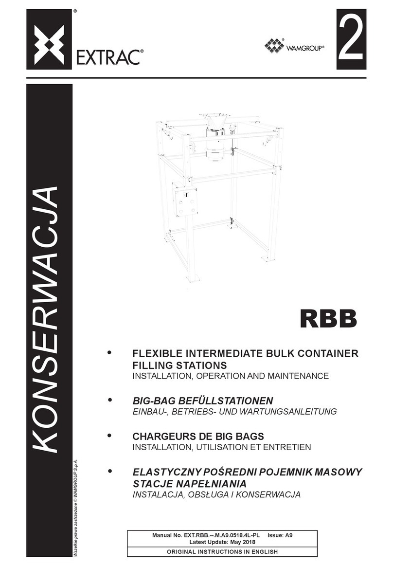 WAMGROUP EXTRAC RBB Installation operation & maintenance