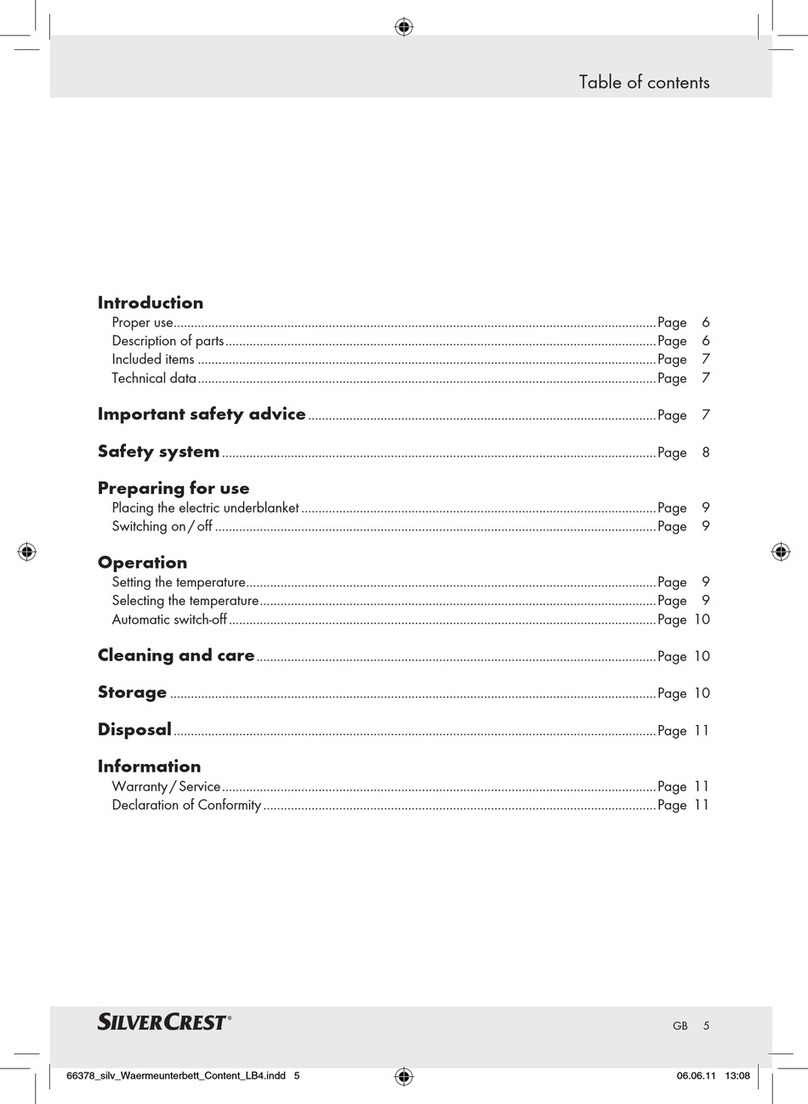 Silvercrest B69PF manual