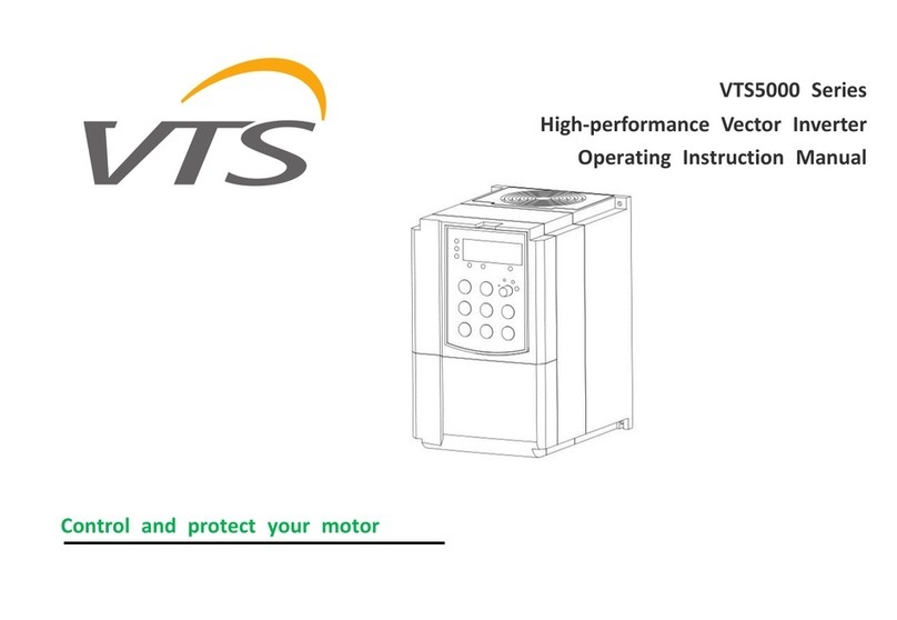 VTS Medical Systems VTS5000 Series Operating instructions manual VTS Medical Systems VTS5000 Series Operating instructions manual