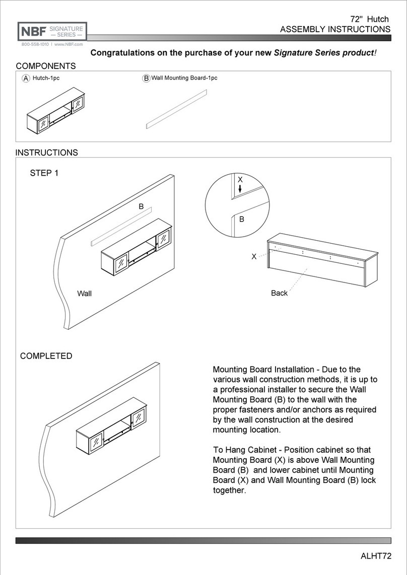 nbf Signature Series User manual