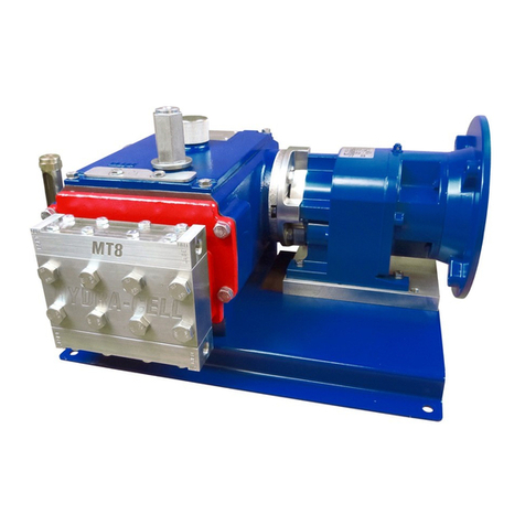 Wanner Engineering Hydra-Cell MT8 Owner's manual