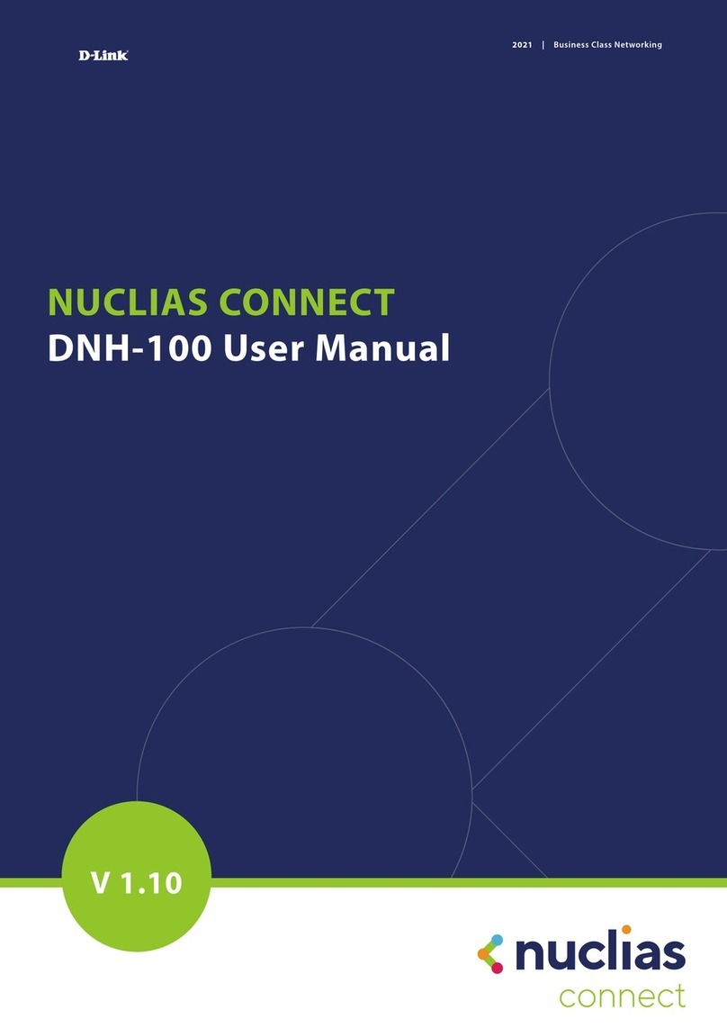 D-Link Nuclias DNH-100 User manual