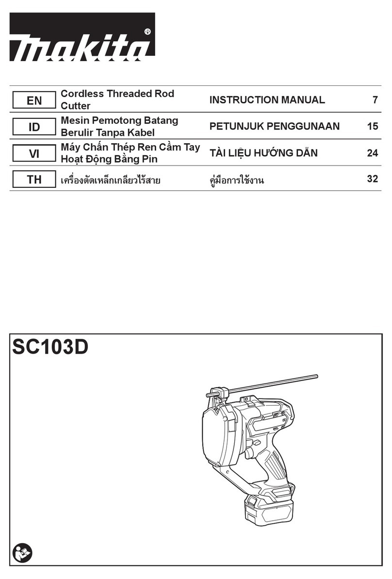 Makita SC103D User manual