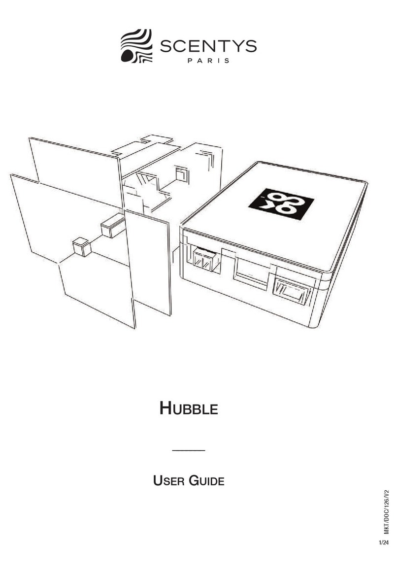 SCENTYS HUBBLE user guide