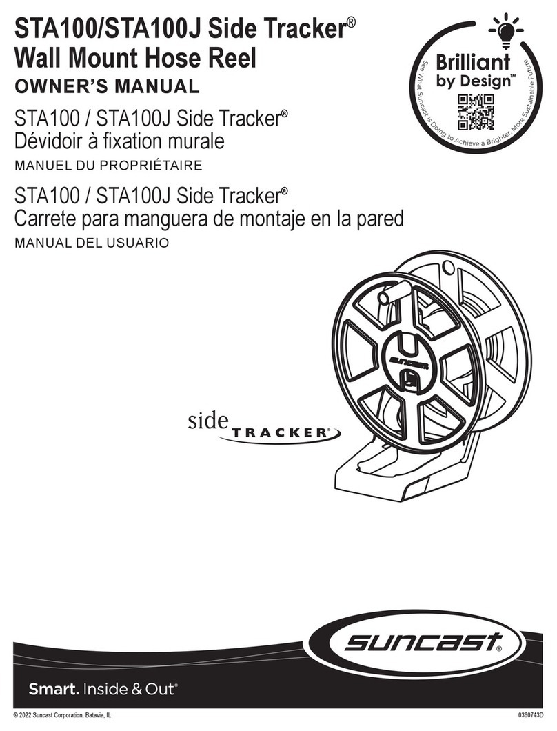 Suncast Side Tracker STA100 User manual