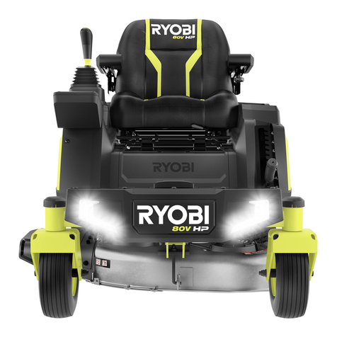 Ryobi RYRM8001 User manual