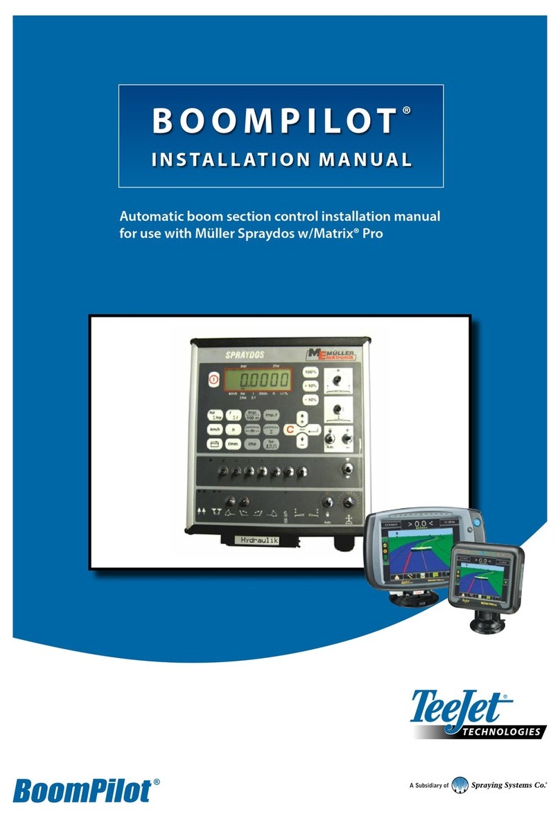 Spraying Systems TeeJet TECHNOLOGIES BoomPilot installation manual
